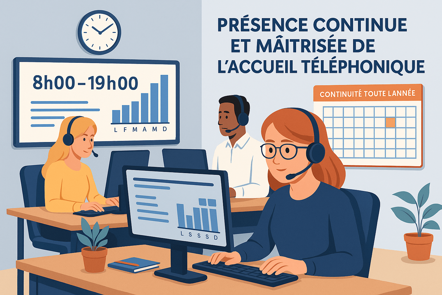 Secrétariat externe pour permanence téléphonique : une solution efficace